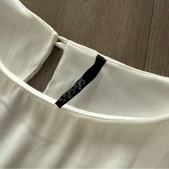 Lulu's Teal Color Block 3/4 Sleeve Shift Dress - Picture 3 of 4